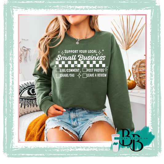 DTF-Support small local business-white