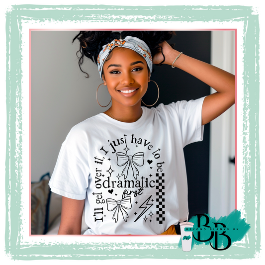 DTF- Dramatic bow black