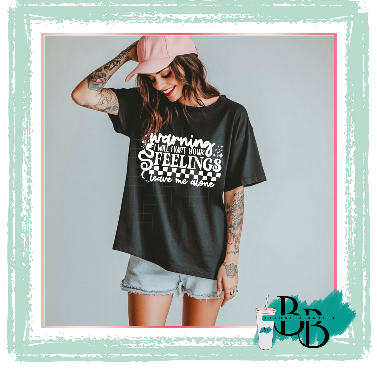 DTF- Hurt your feelings White