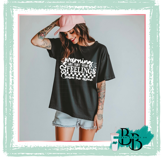 DTF- Hurt your feelings White