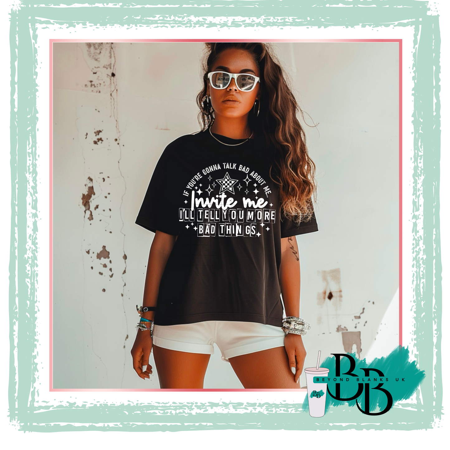 DTF- Invite me white