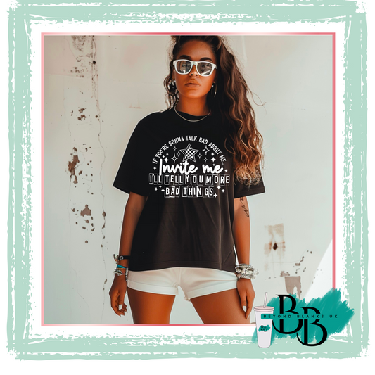 DTF- Invite me white