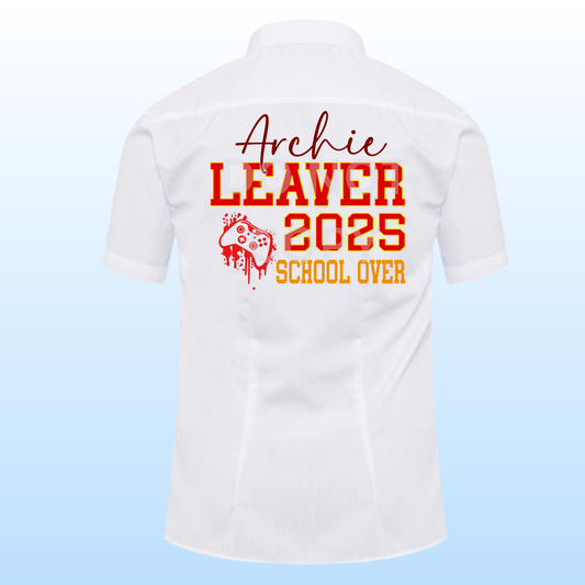 DTF - Leaver 2025 - School over-RED