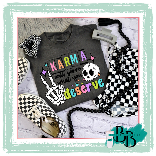 DTF- Karma will serve colour