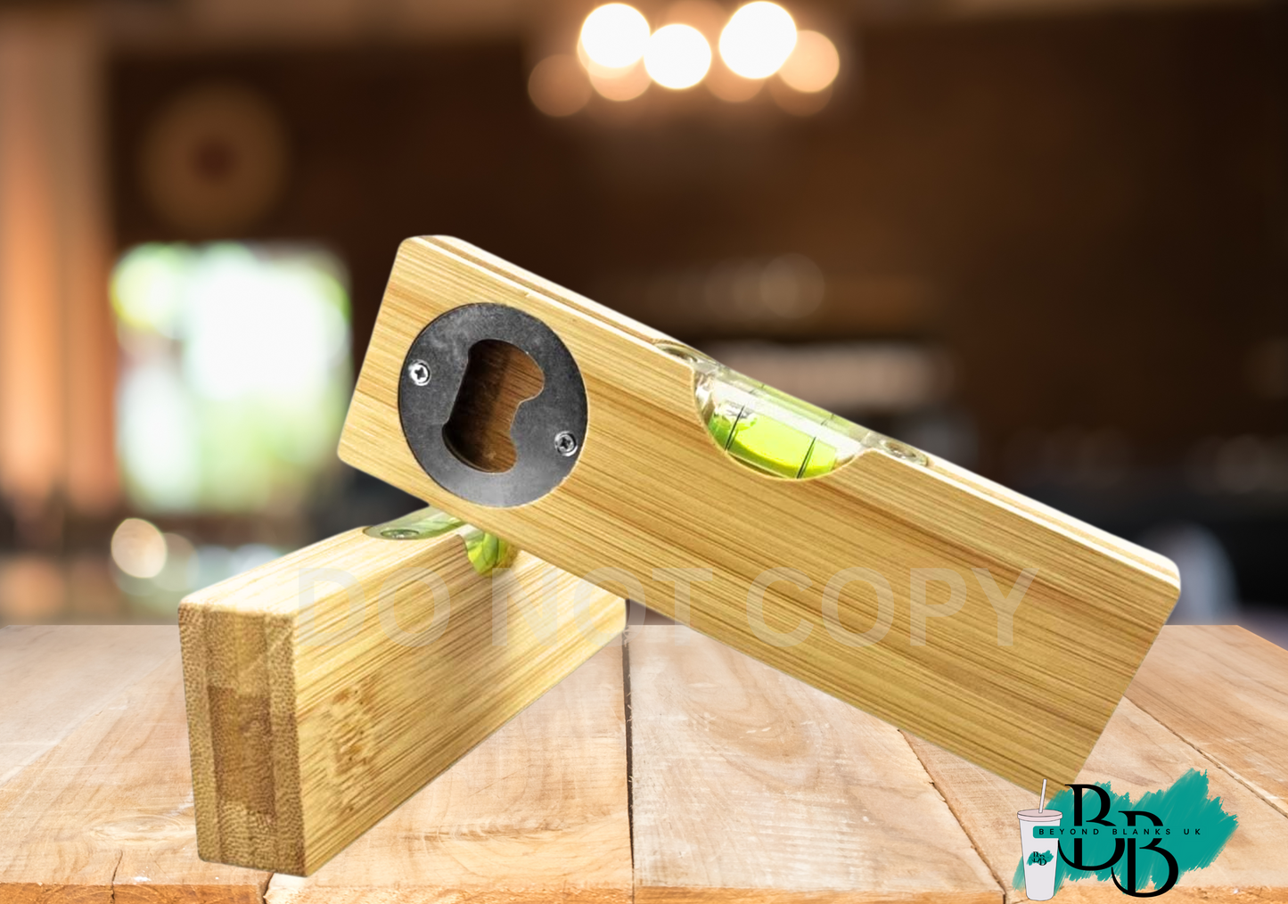Bamboo spirit level