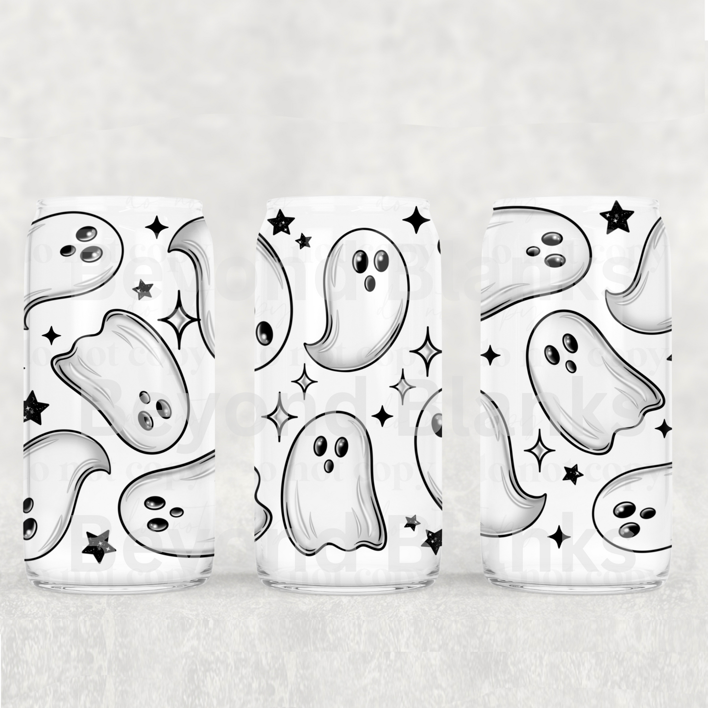 UVDTF Ghosties 16oz wrap