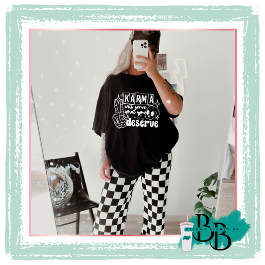 DTF- Karma will serve white