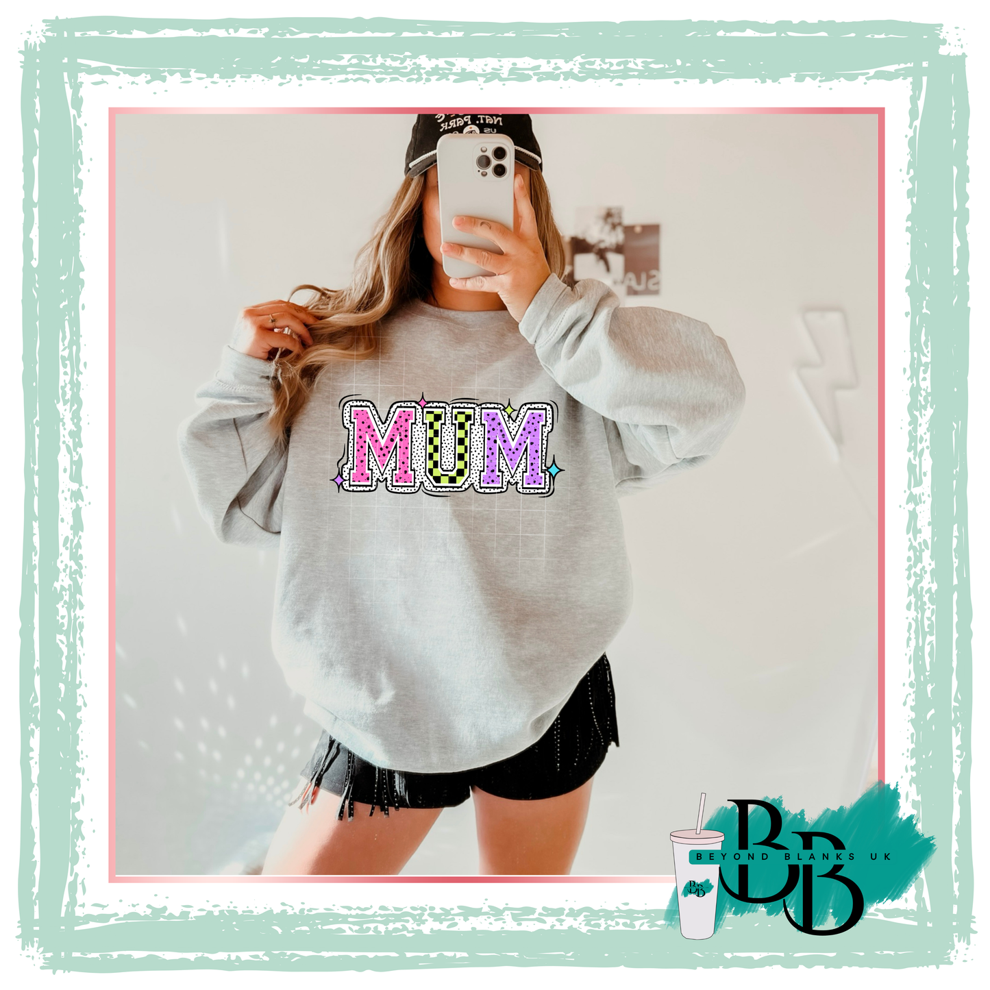 DTF Mum Neon