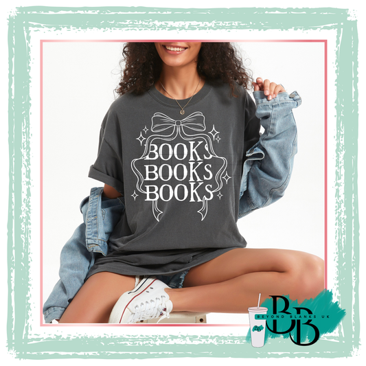 DTF coffee bow white