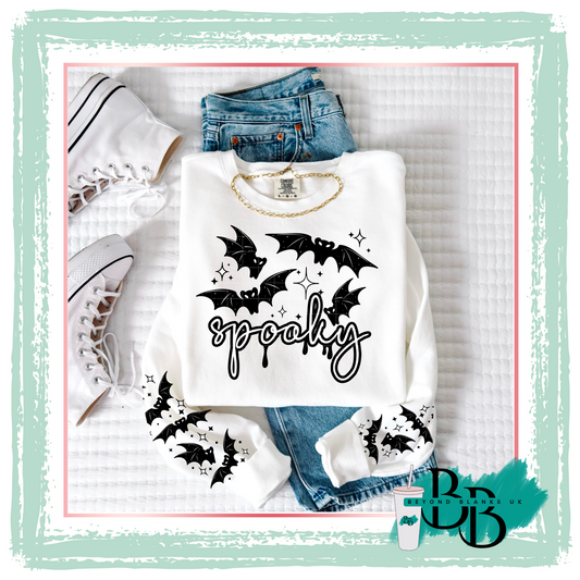 DTF Spooky - chest and duo sleeve