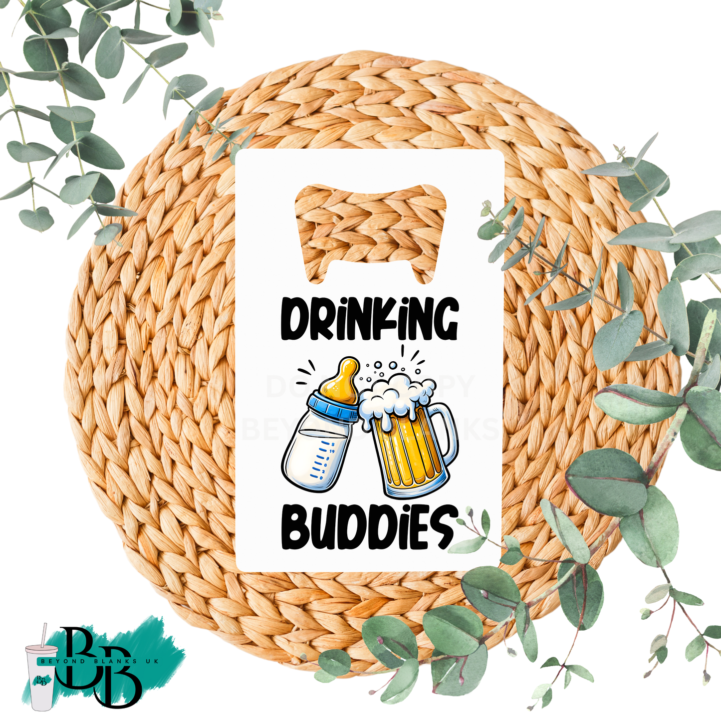Bottle openers square Sublimation