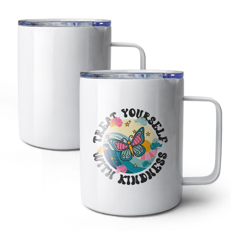 Stainless lowball sublimation mugs