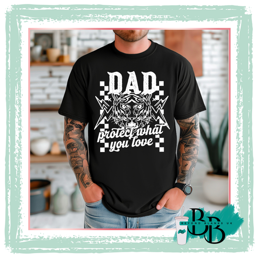 DTF Dad protect white