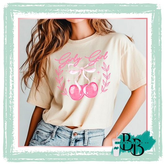 DTF-Girly girl cherries