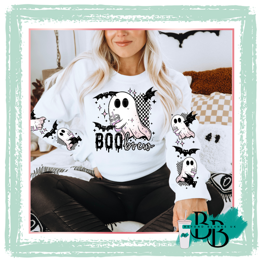 DTF - Boo Brew-chest & sleeve