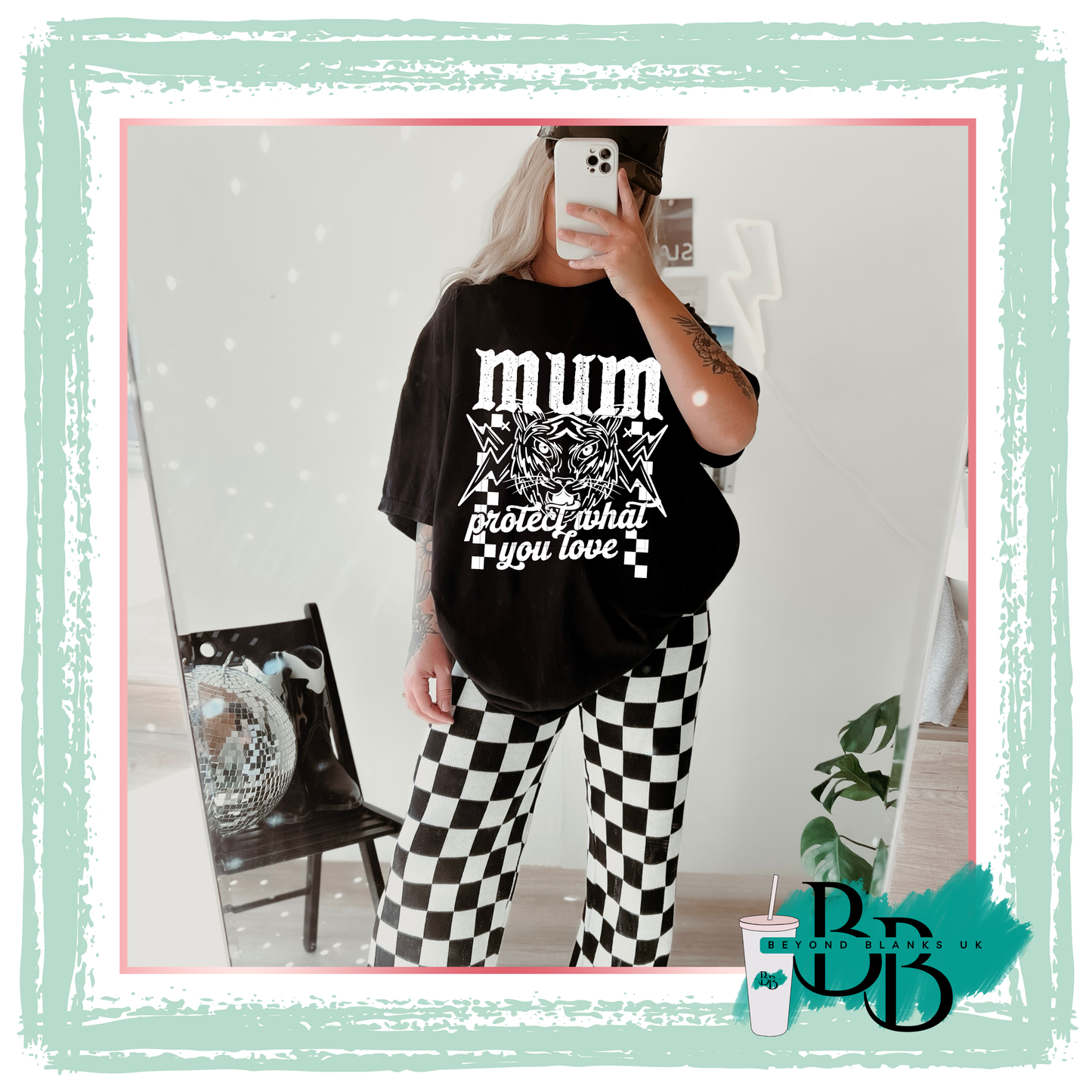 DTF-Mum protect white