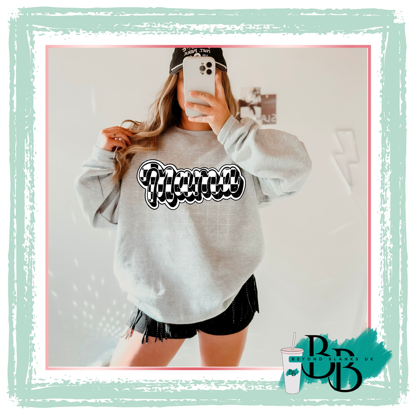 DTF-Mama black and white