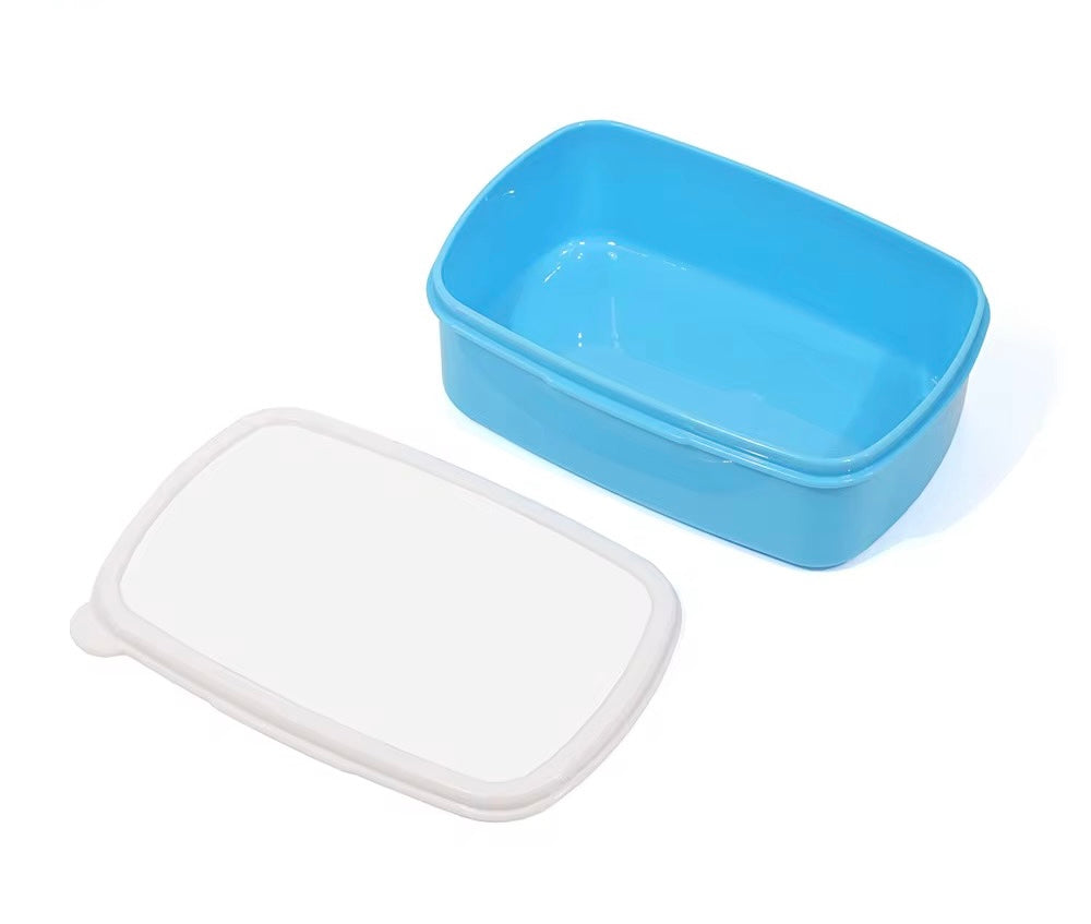 Lunch box plastic sublimation