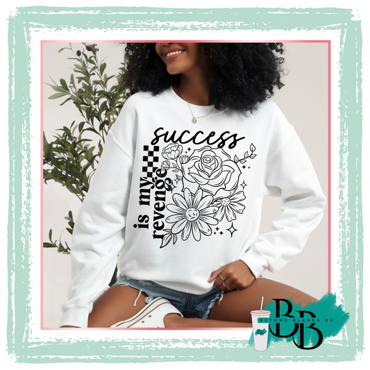 DTF Success is my revenge black