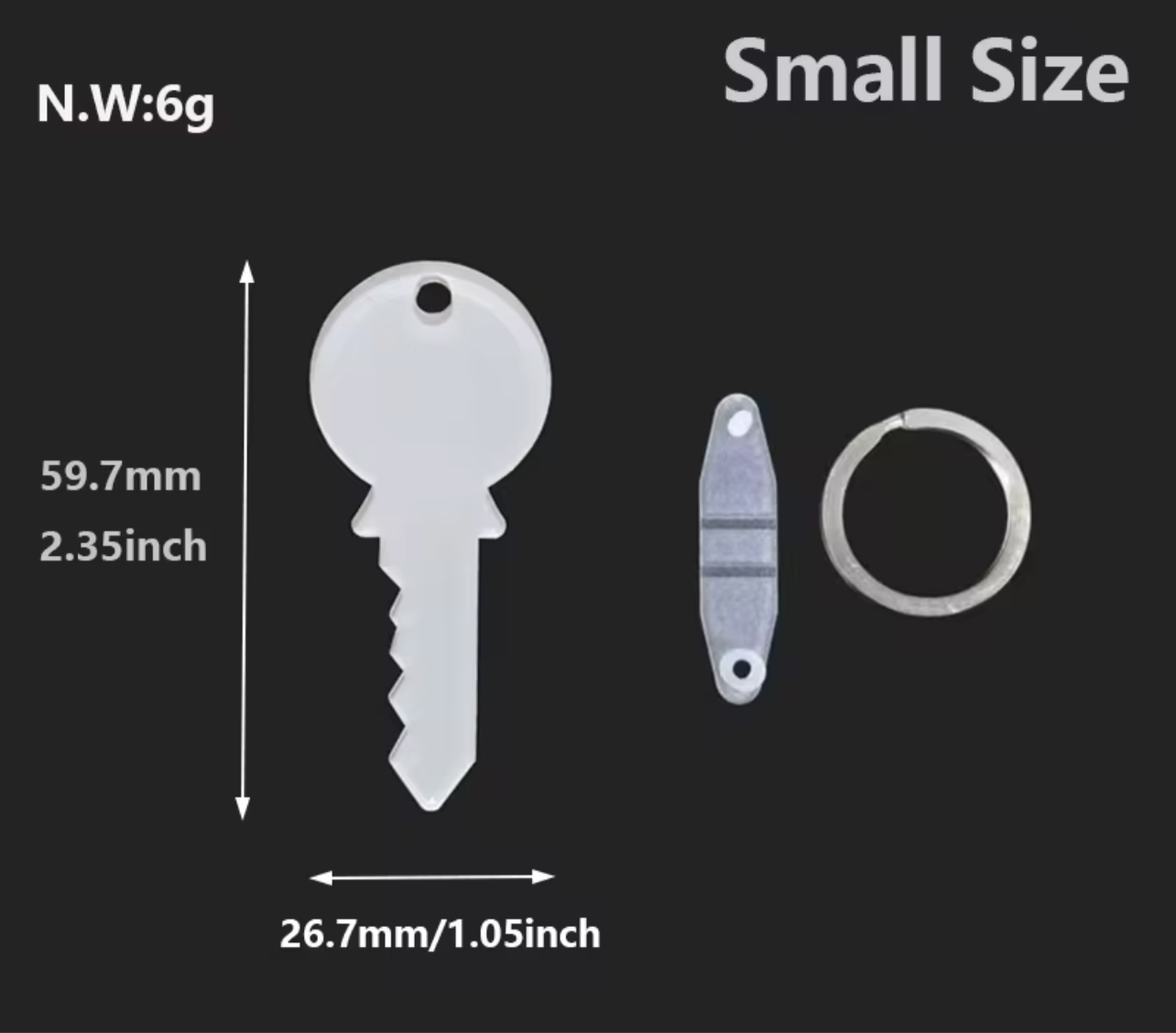 Keys keyring sublimation