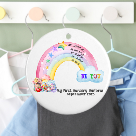 UVDTF- Rainbow My first Nursery uniform September 2025