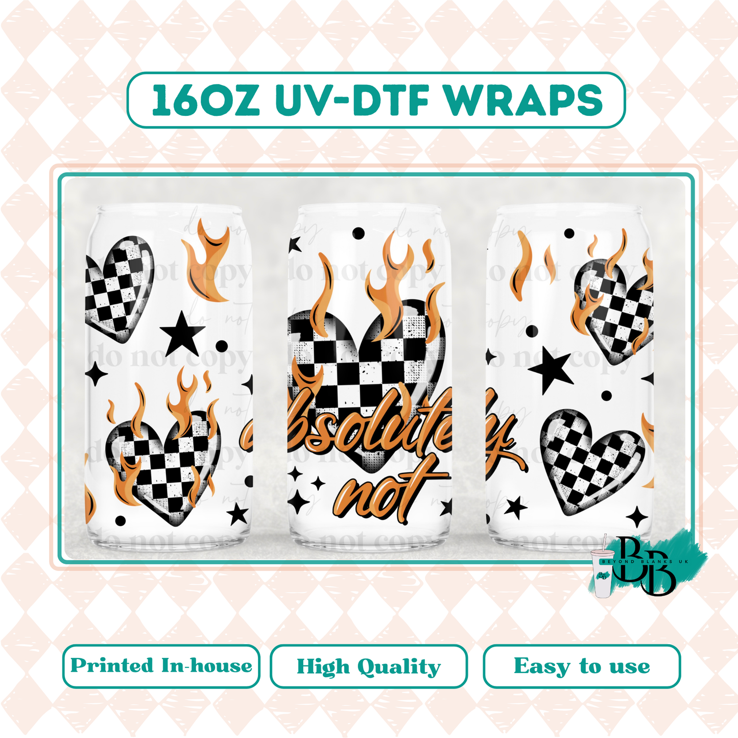UVDTF 16oz wrap- Absolutely not