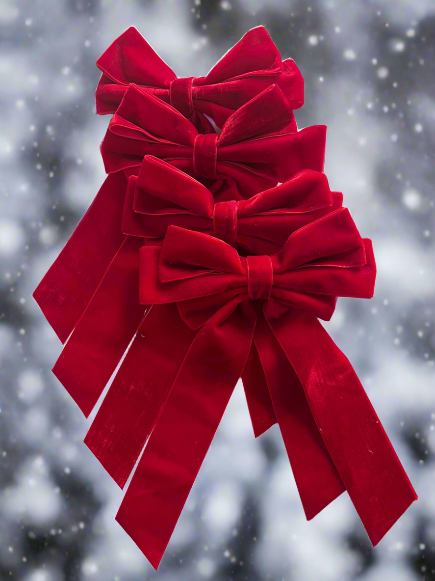 Bows velvet