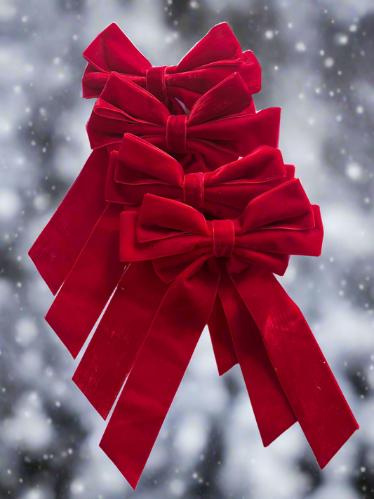Bows velvet