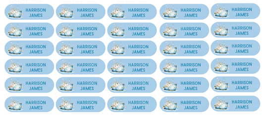 UVDTF Name tags- Sailboat