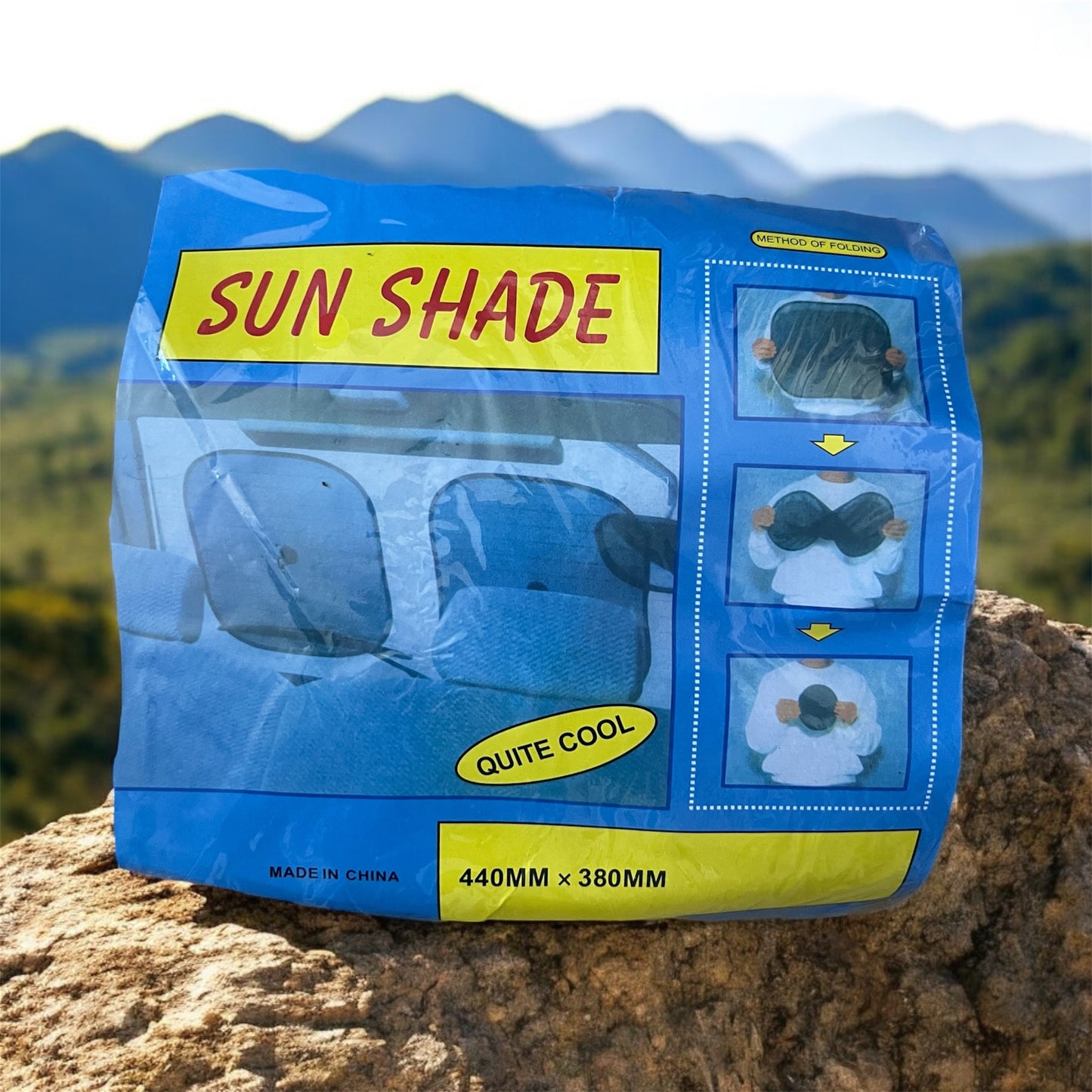 Sublimation car Sunshades 2 pack