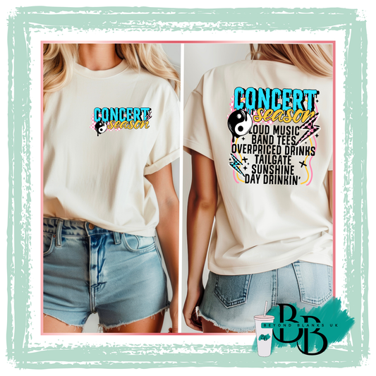 DTF-Concert season-black Spine & pocket