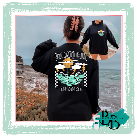 DTF-Cant calm my storm- pocket & spine