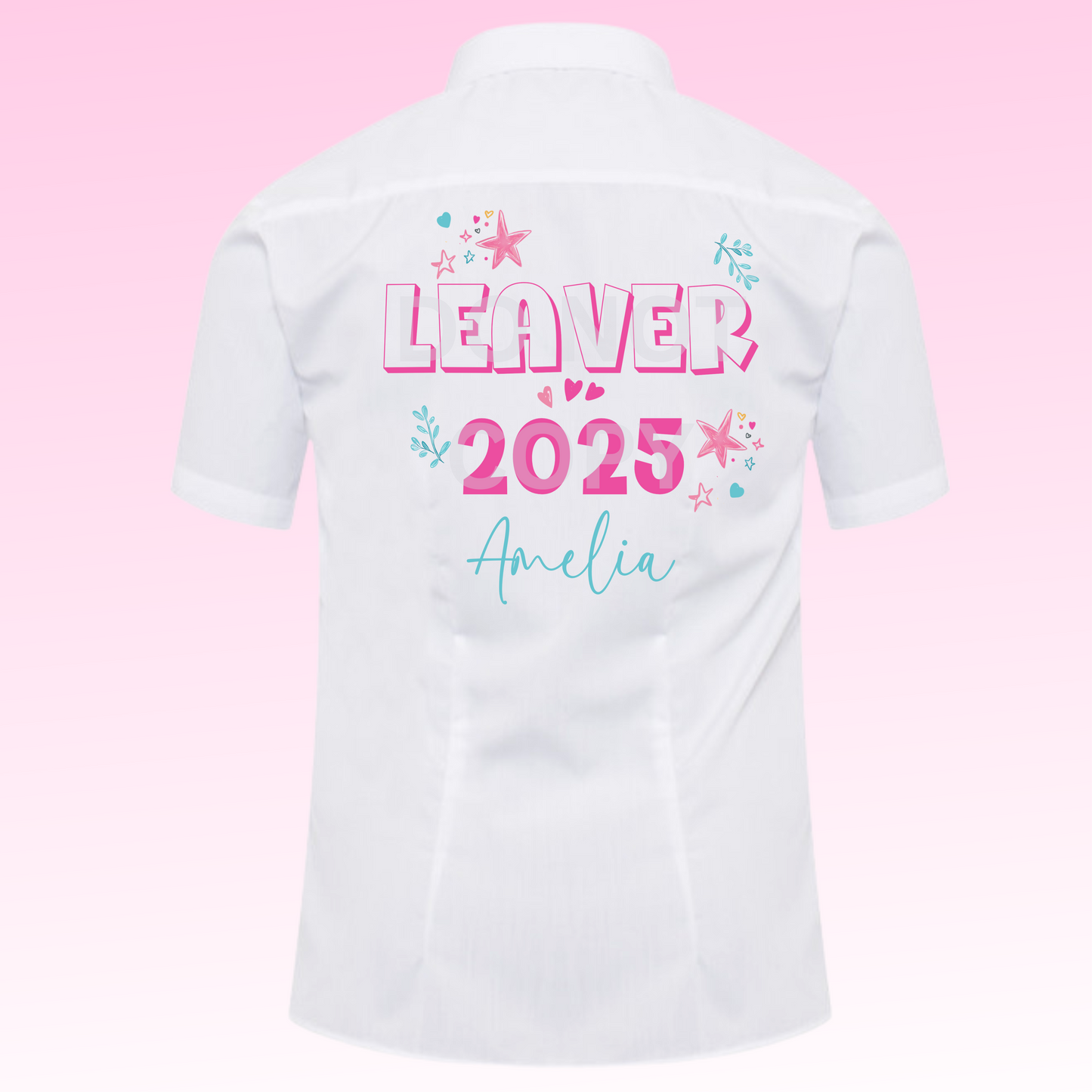 DTF - Leaver 2025 - Pink doodle