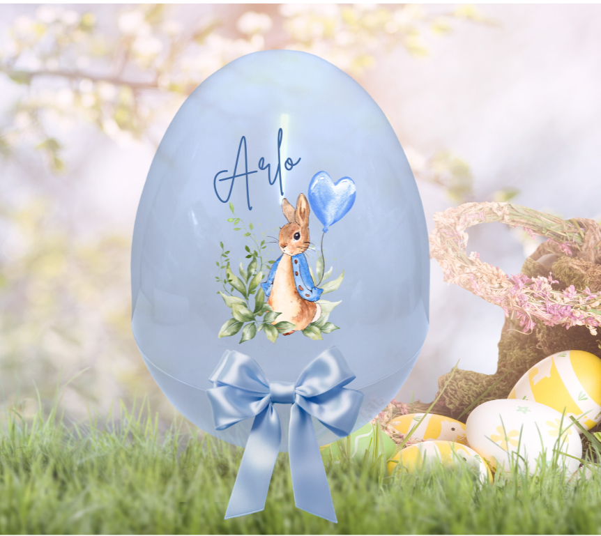 UVDTF Easter blue bunny