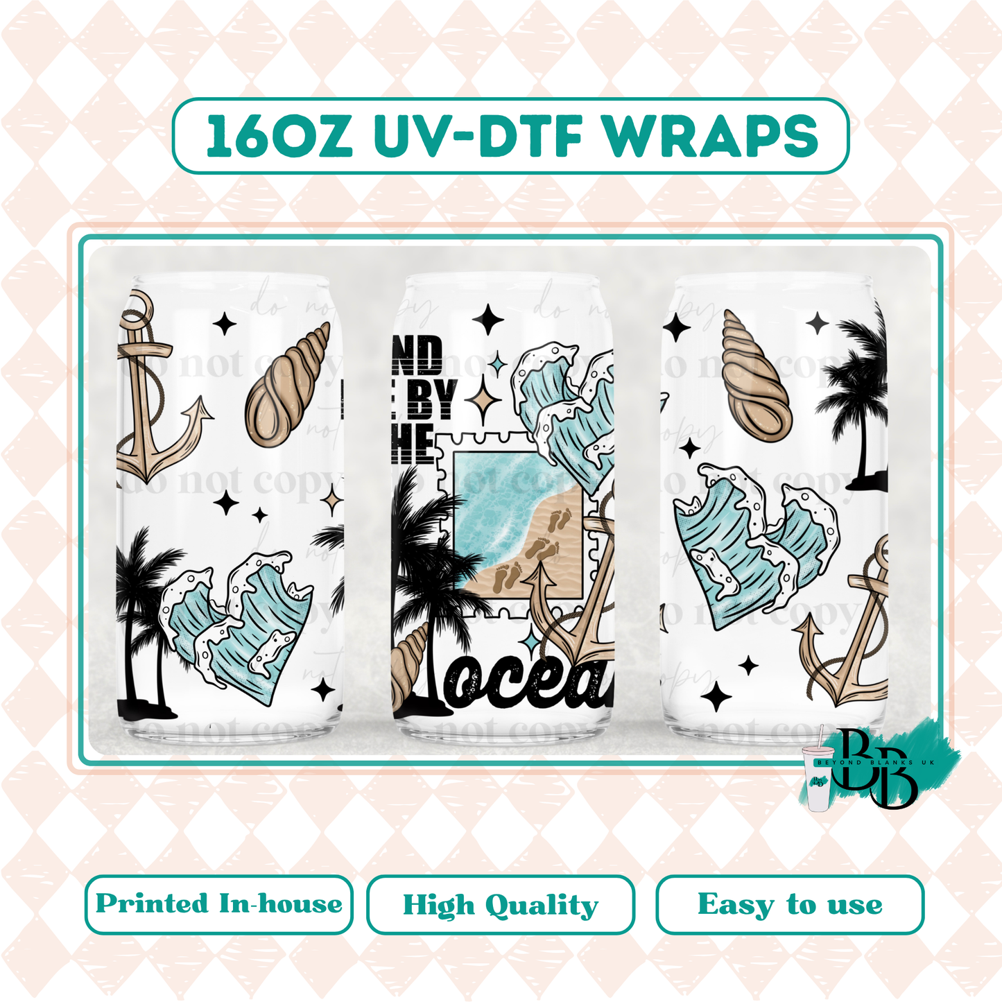 UVDTF 16oz wrap- find me by the ocean