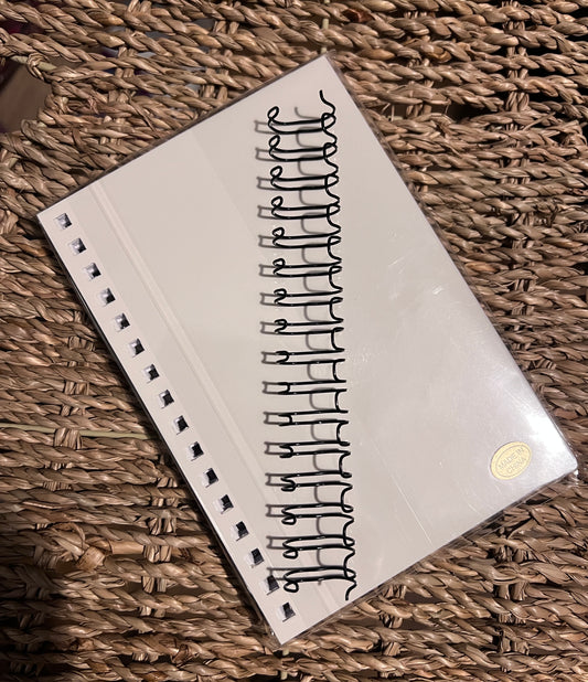 A6 sublimation notebook portrait