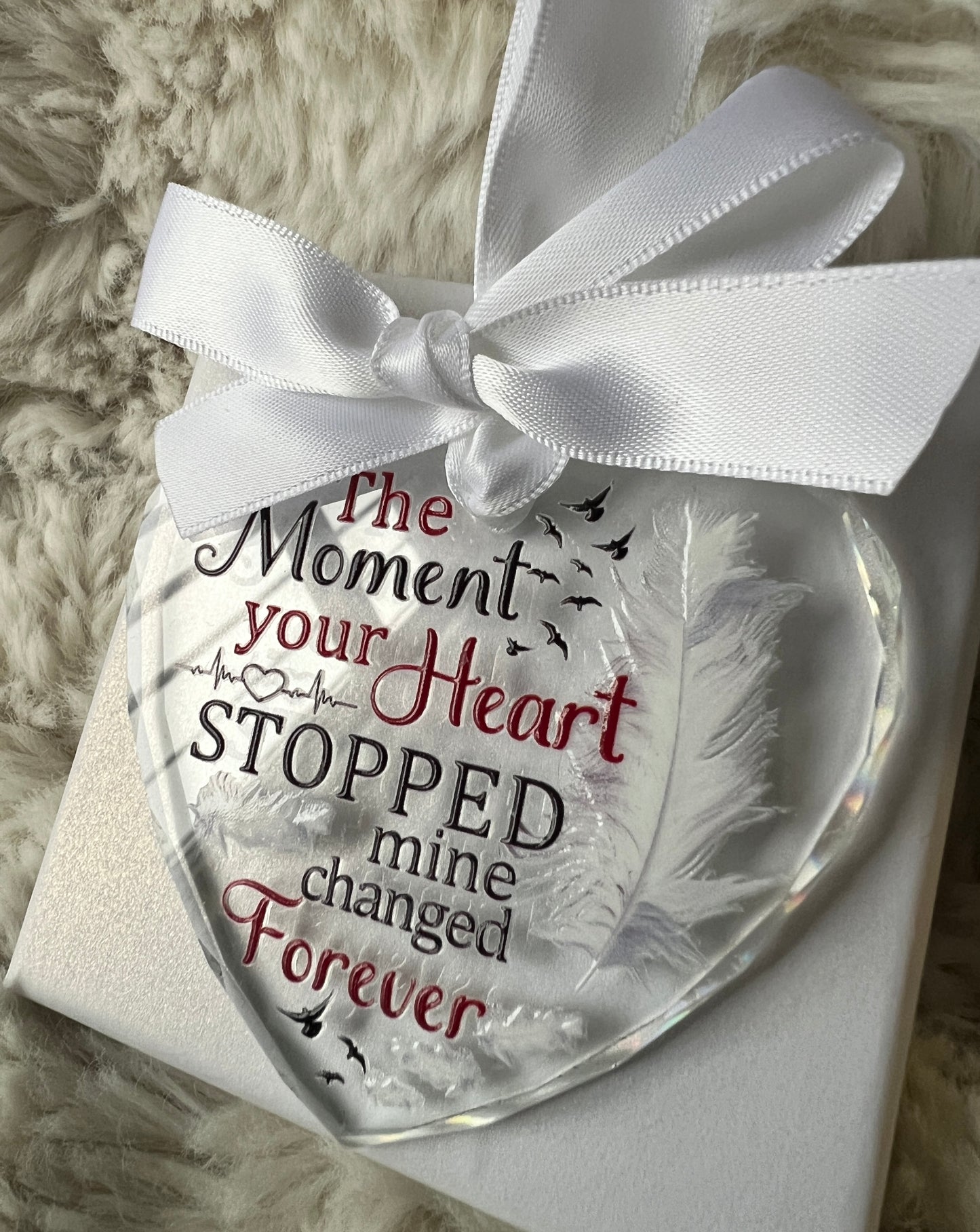 UVDTF Memorial heart decal