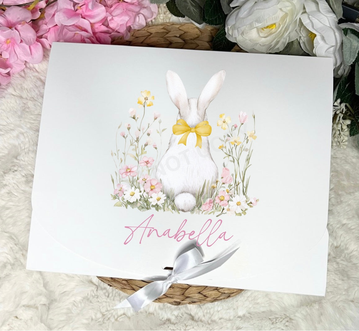 UVDTF Easter bunny white