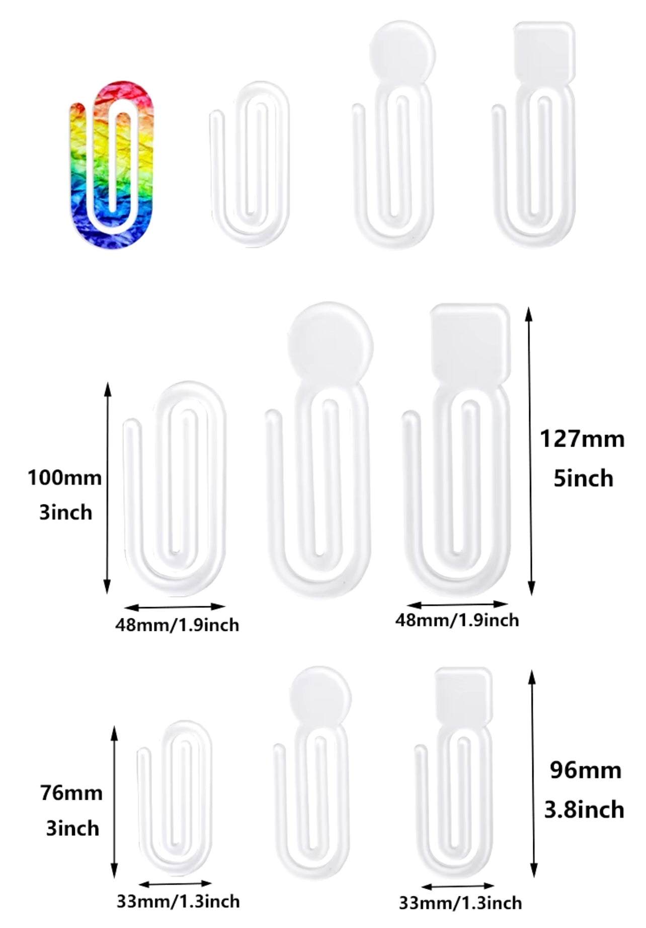 Paperclip sublimation large