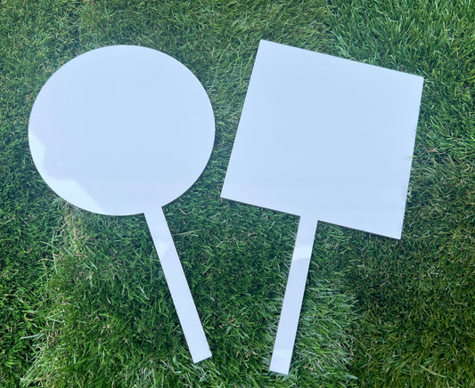 Cake toppers MDF sublimation