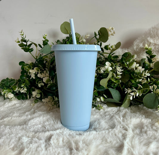 Cold cups Pale blue 24oz