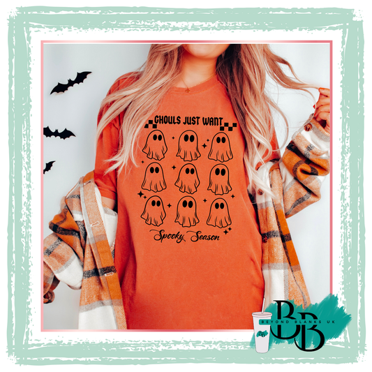 DTF- Ghouls just wants spooky- black