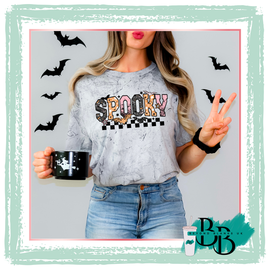 DTF- Grunge bats spooky