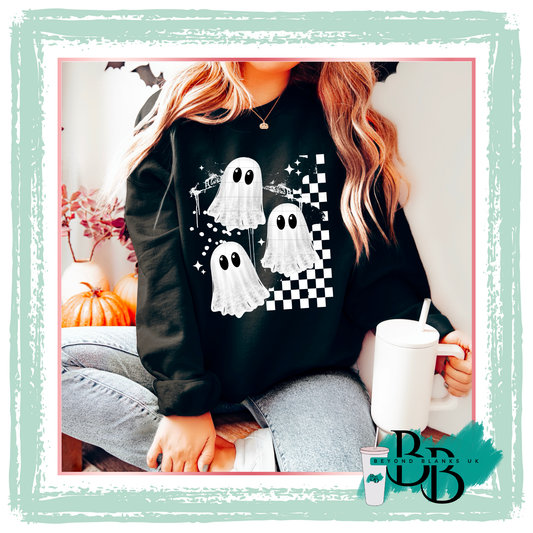 DTF- Grunge lace ghosts