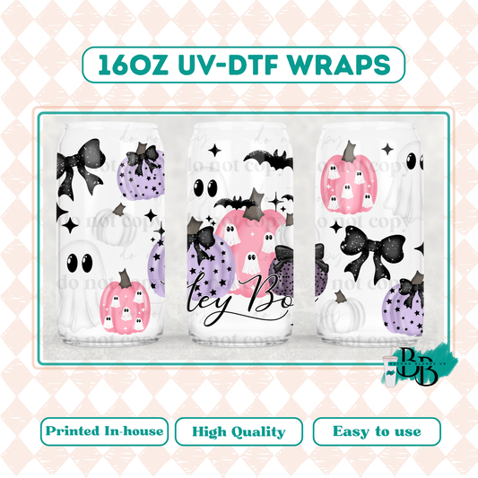 UVDTF 16oz wrap-Hey Boo