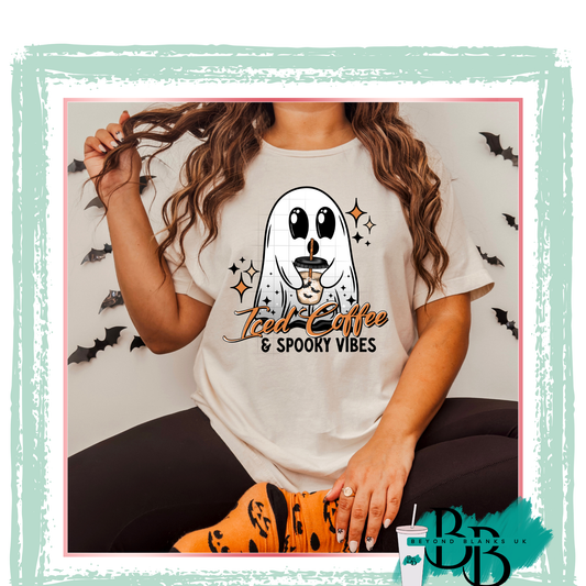 DTF- Iced coffee ghostie
