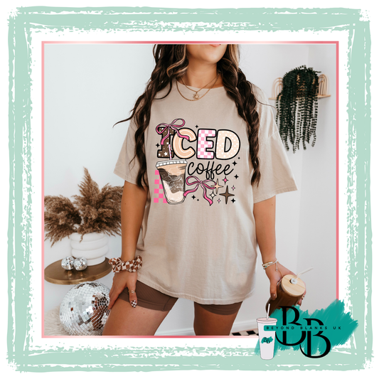 DTF- Iced coffee neutral- pink