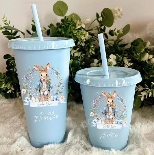 UVDTF Easter bunny blue