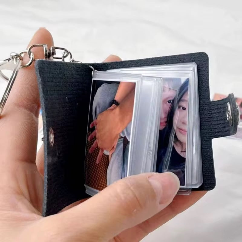 Photo album keychain