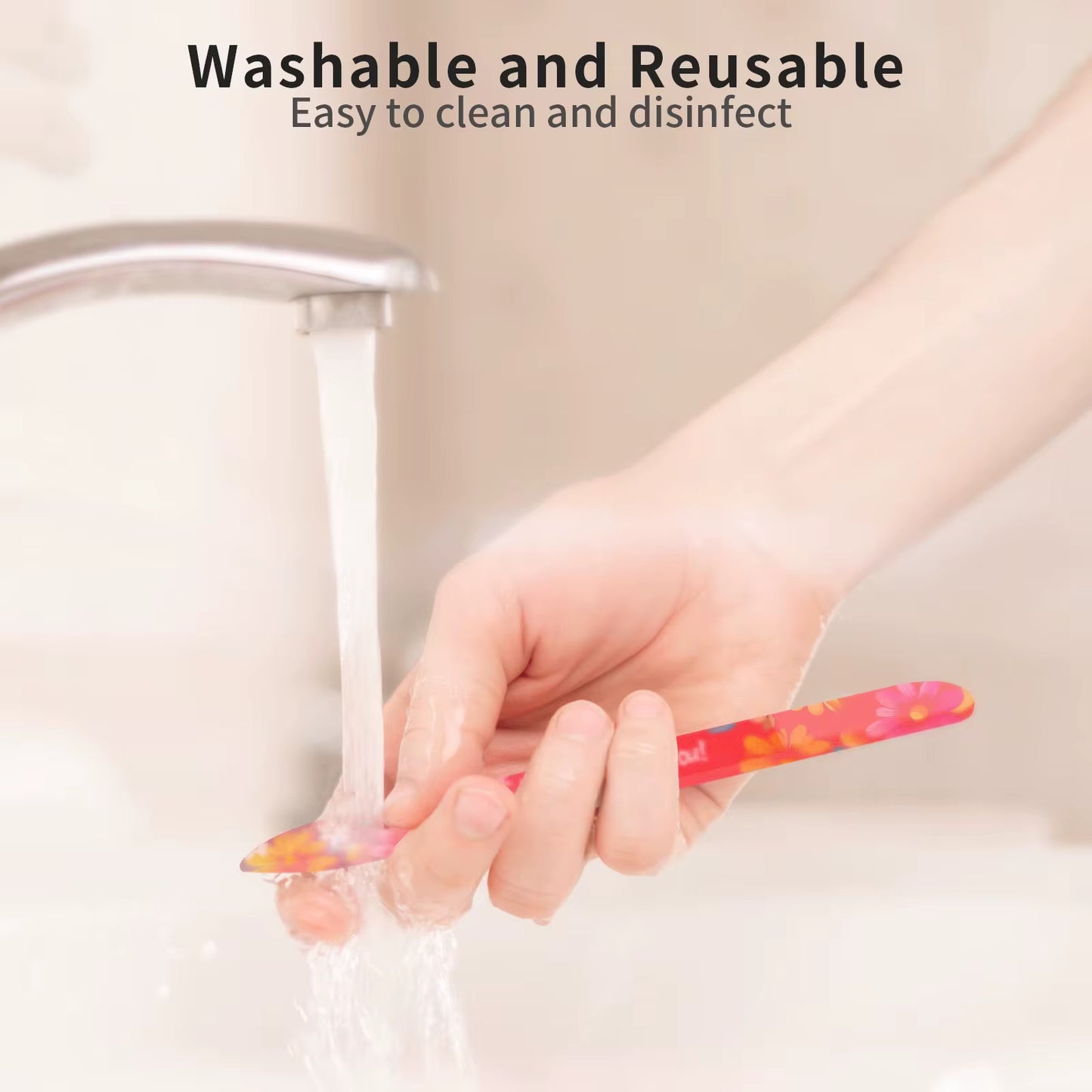 Nail file glass sublimation